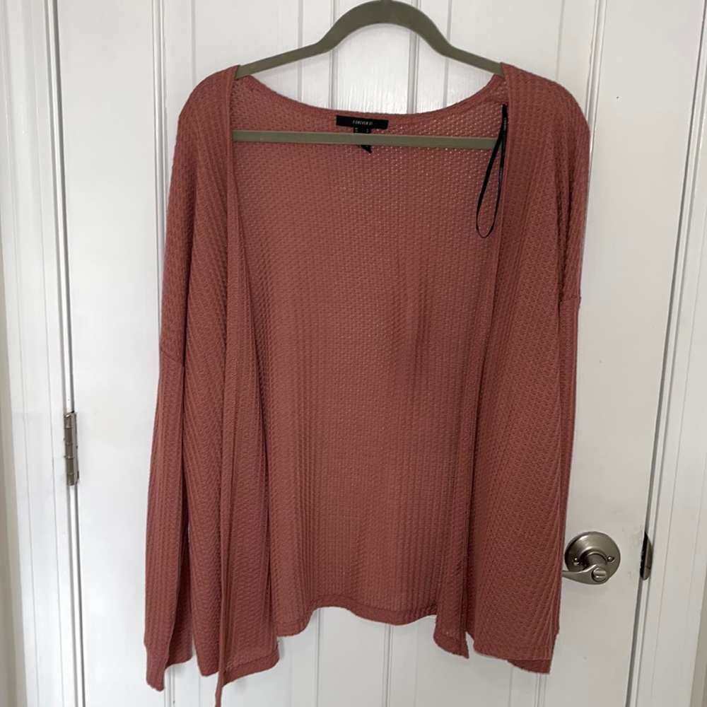 Mauve Cardigan